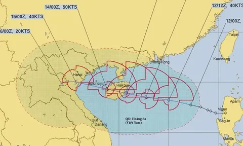 Bão số 7 xuất hiện ở Biển Đông